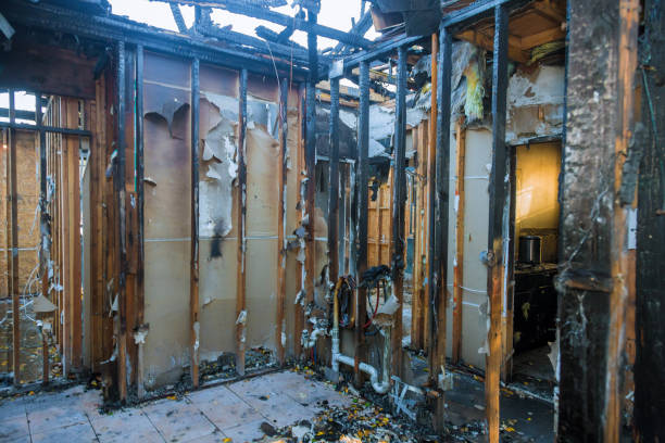Professional Fire Damage Repair technician working in New Berlinville, PA